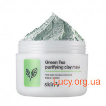 Освежающая глиняная маска для лица Skin79 Green Tea Purifying Clay Mask 100g