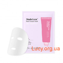 Подтягивающая тканевая маска для лица SKINRx LAB MadeCera Real Purple Mask 20ml