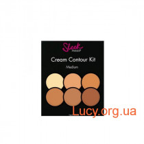 Sleek MakeUP Набор для контуринга лица - Sleek CREAM CONTOUR KIT/Medium (12g) - 96130551 1