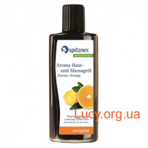 Масло масажное для улучшения функции кожи Лимон-Апельсин, 190 мл