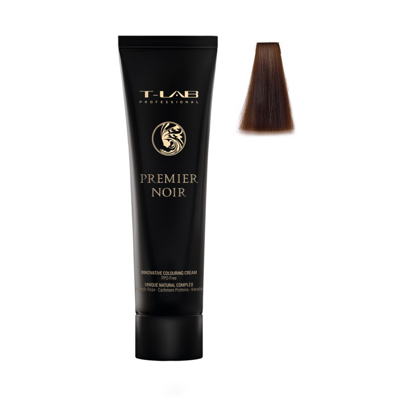 T-Lab Professional Крем-краска Premier Noir colouring cream 6.35 (dark golden mahogany blonde), 100 ml