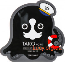 Очищающие полоски для носа TONY MOLY Tako Pore One Shot Nose Pack - SS05053200