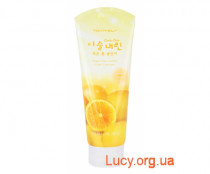 Пенка для умывания с экстрактом лимона "CLEAN DEW LEMON FOAM CLEANSER", 180 мл