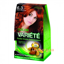 Краска для волос Variete 6.3 Медный махагон 110 мл