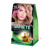 Краска для волос Variete 10.32 Сатиновый блондин 110 мл (KR200237)