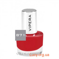 Лак для ногтей Vipera High Life №871 - красный, 9 мл