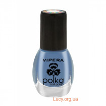 Лак для ногтей Vipera Polka №44 - синий, 5.5 мл