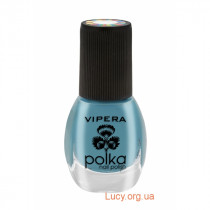 Лак для ногтей Vipera Polka №52 - синий, 5.5 мл