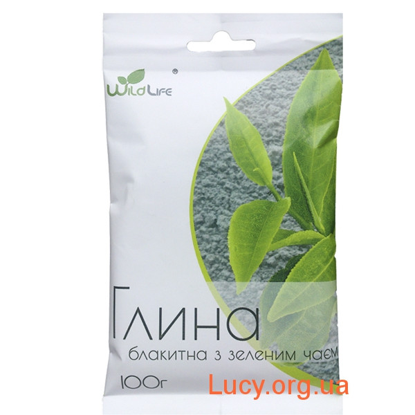 WildLife Натуральная Голубая глина с зеленым чаем 100 мл